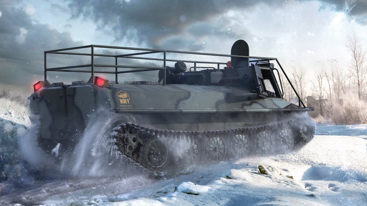 Вездеход МТЛБ 