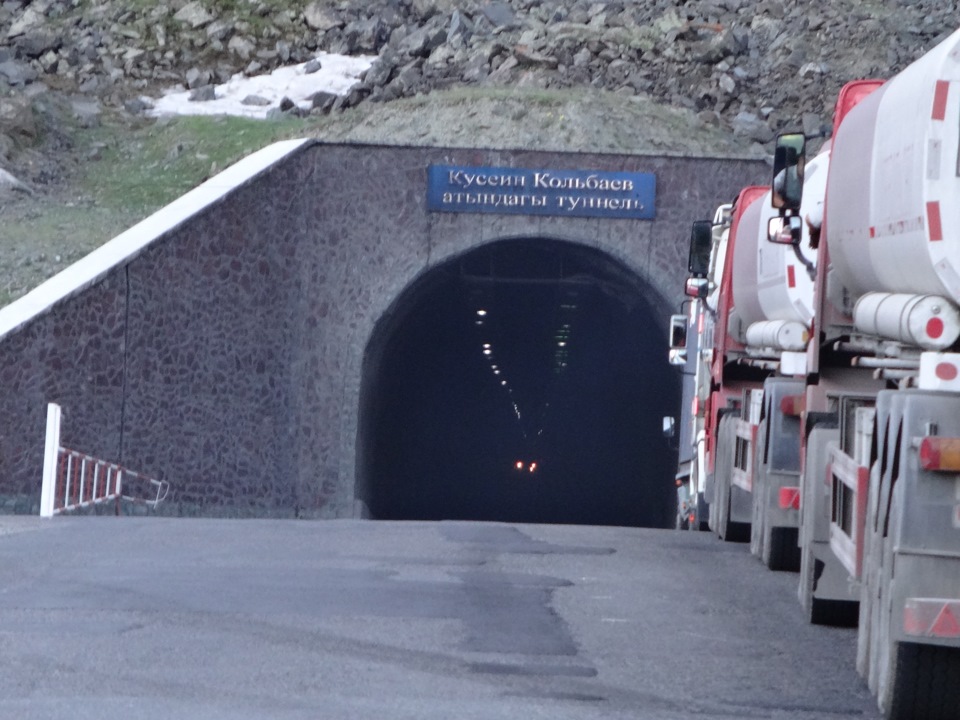 Дорожное строительство в Кыргызстане