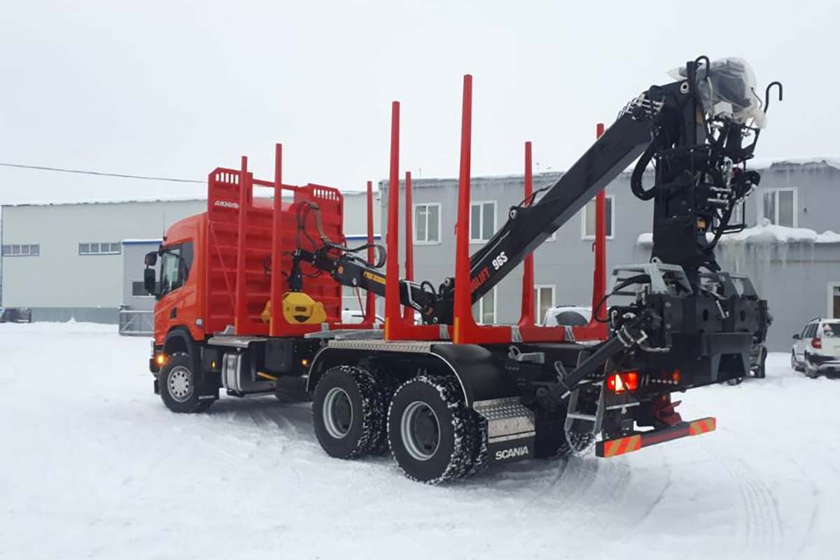 Лесовоз-сортиментовоз Scania G500