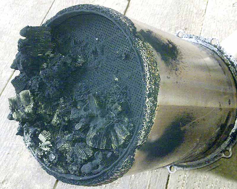 Сажевый фильтр для дизеля