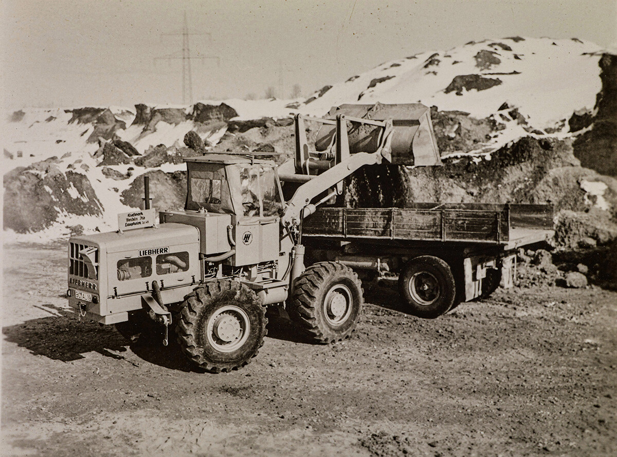 Гусеничный кран Liebherr LTR 1100