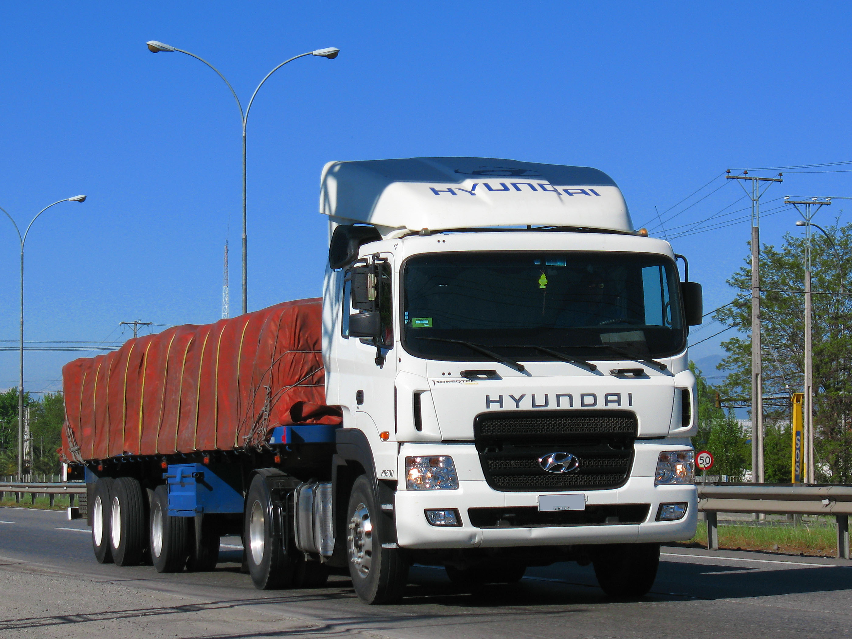 Седельный тягач Hyundai HD-1000