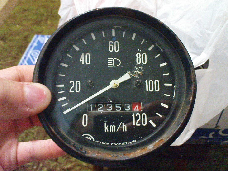 Механический спидометр