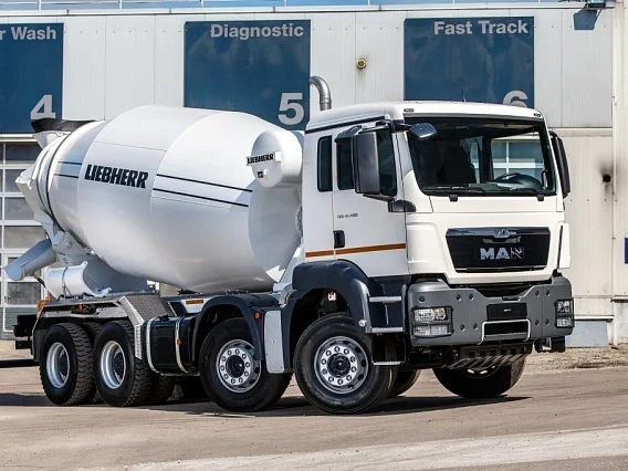 Автобетоносмесители MAN