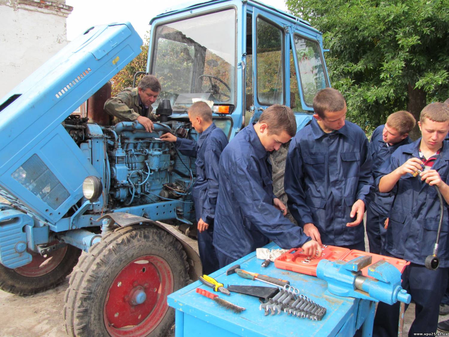 обучение на тракториста
