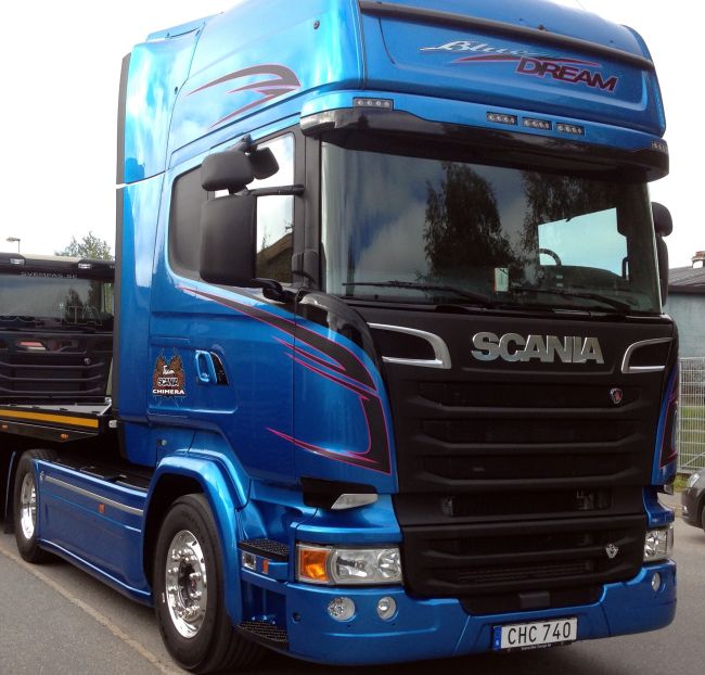 Scania G340 на метане