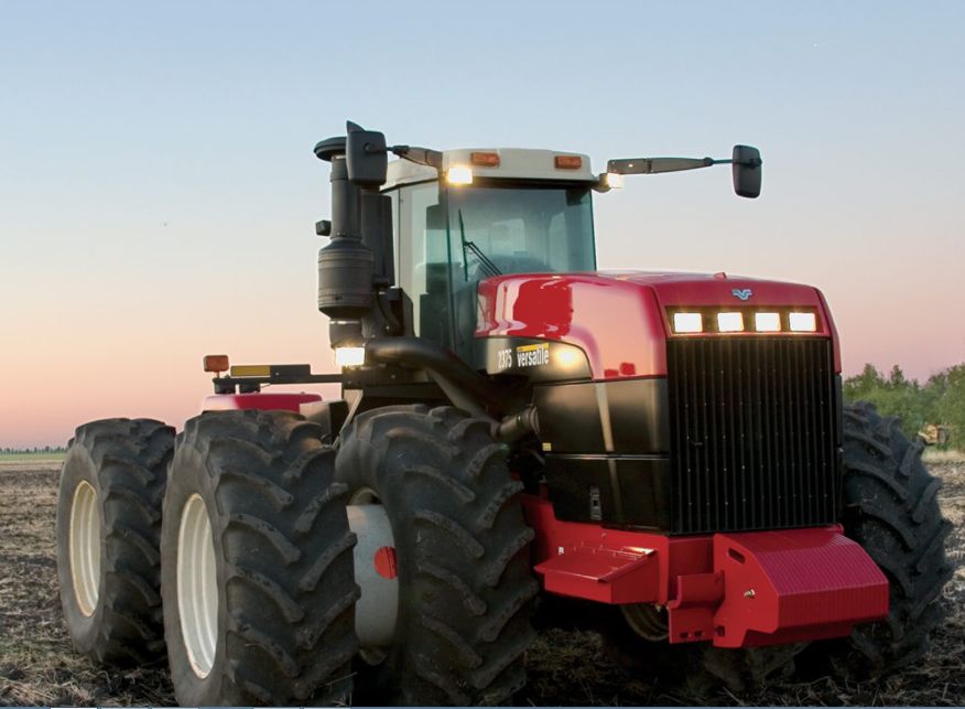 Использование тракторов Buhler Versatile