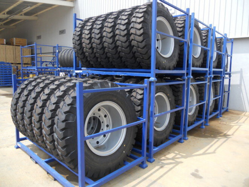 Хранение грузовых шин на дисках