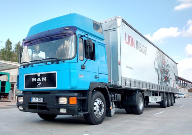 Магистральный тягач MAN F2000