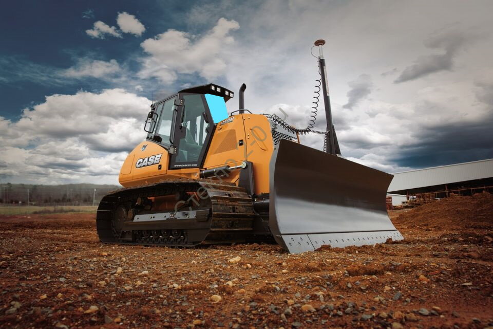 Карьерные гусеничные бульдозеры Case