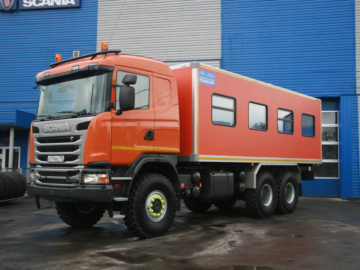 Вахтовый автобус Scania