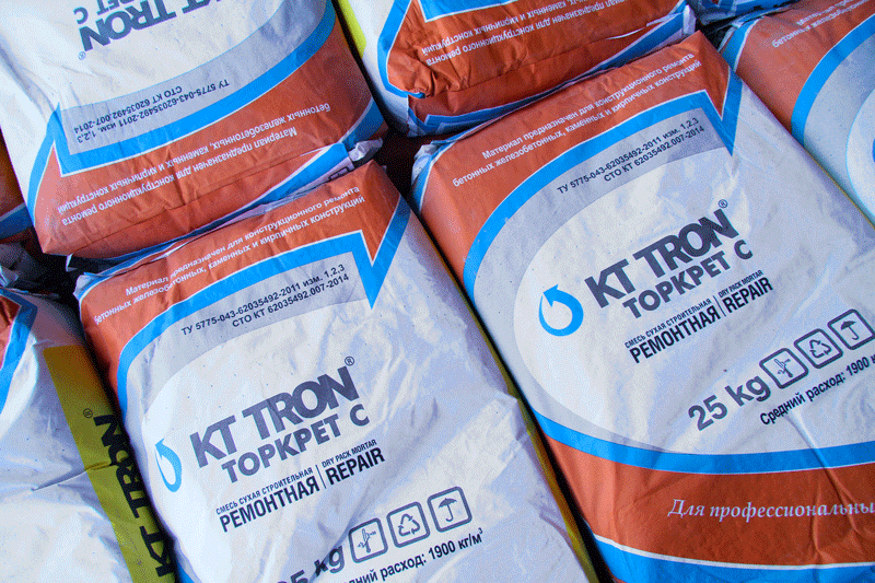 Состав торкрет бетона