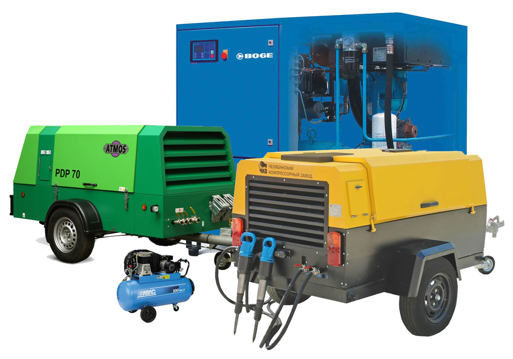 Дизельный компрессор