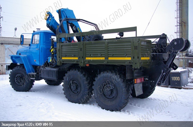 Урал-4320 с КМУ ИМ