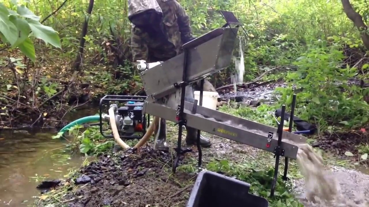 драга для добычи золота