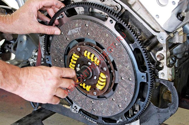 неисправности сцепления