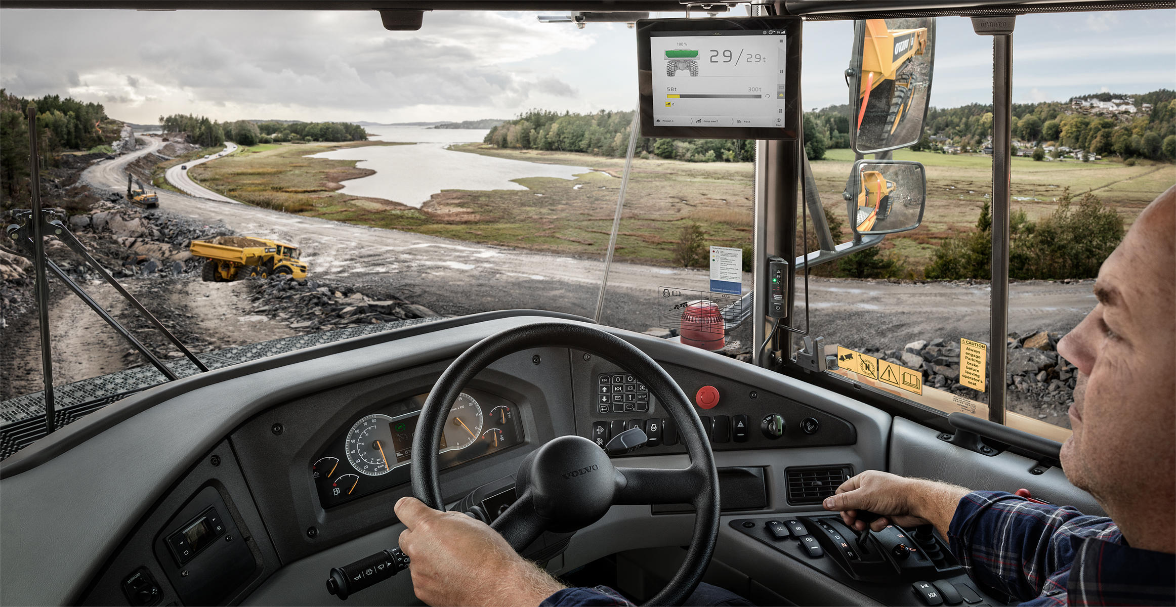 Сочлененные самосвалы Вольво