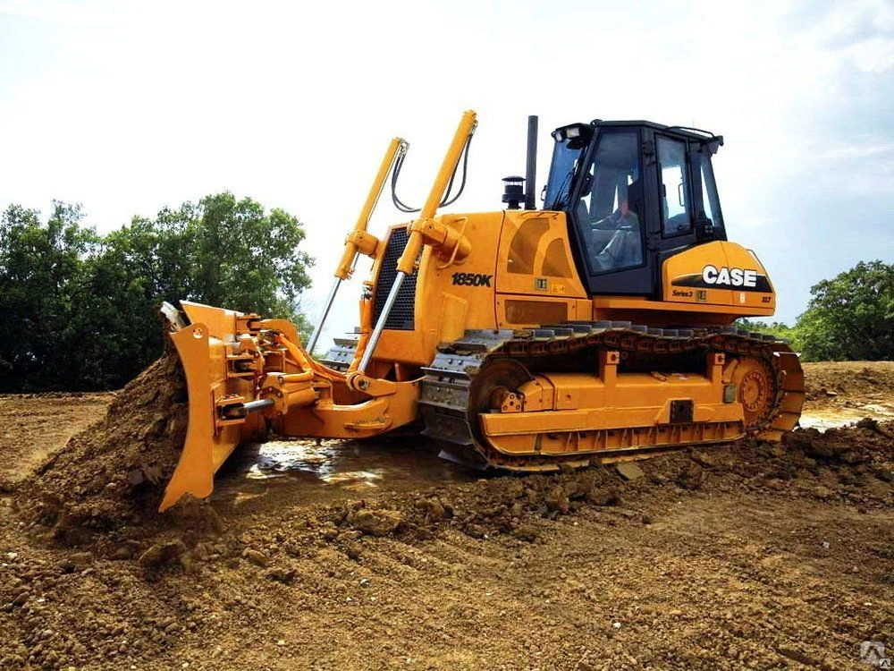 Карьерные гусеничные бульдозеры Case