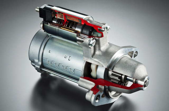 Стартер грузового автомобиля