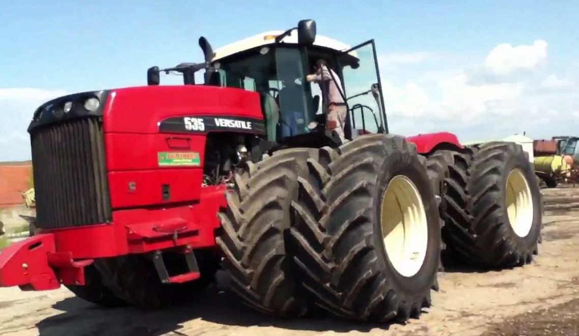 Использование тракторов Buhler Versatile