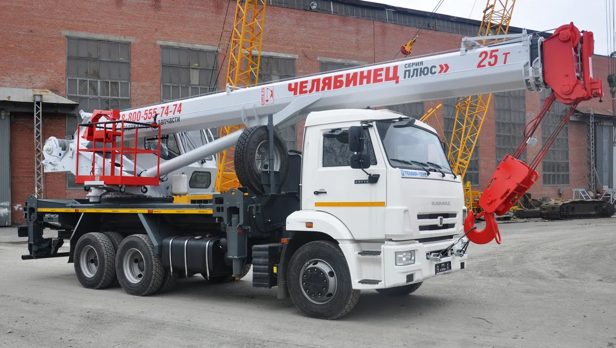 Автокран КС 55732 Челябинец на шасси Камаз