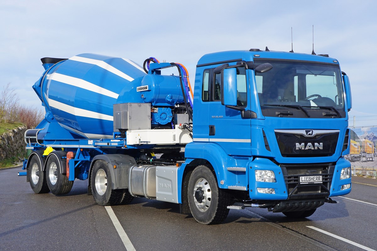 Автобетоносмесители MAN