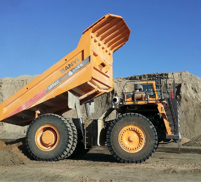 Карьерные самосвалы из Китая