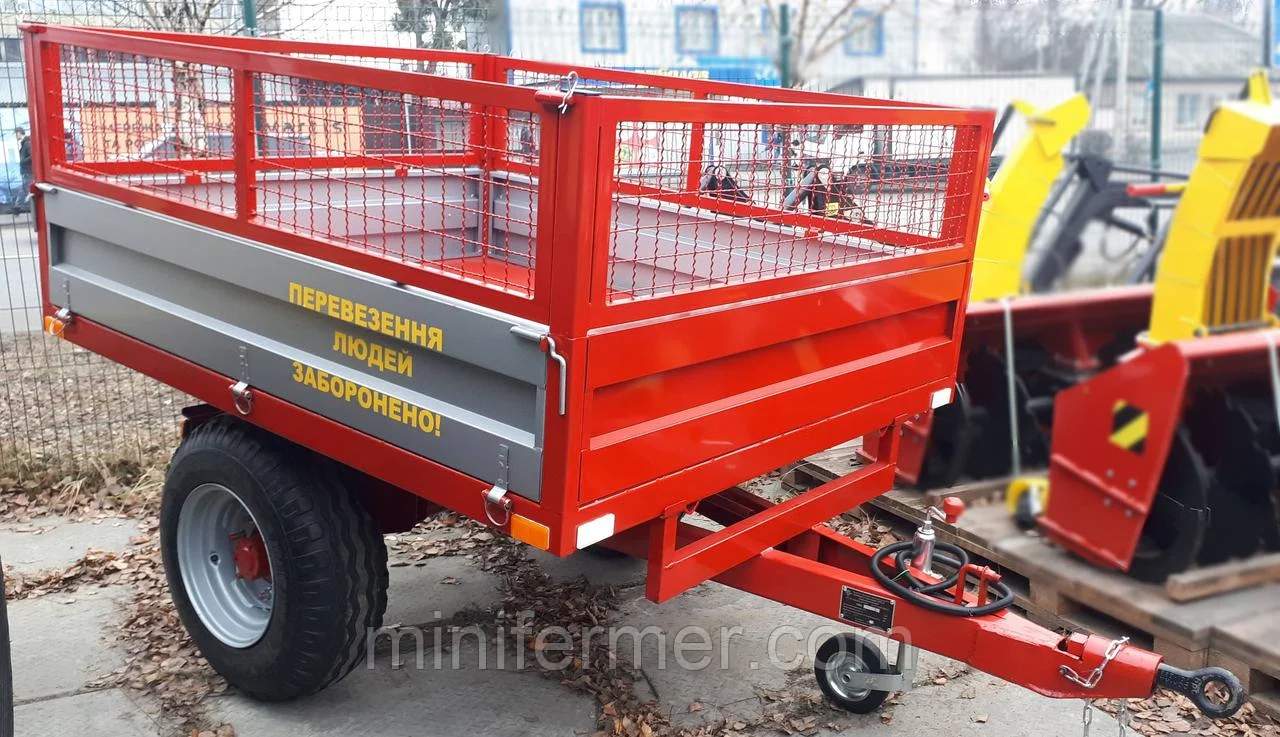 самосвальный прицеп 1-ПТС-2