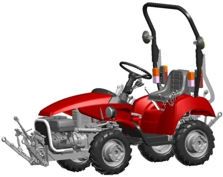 Минитрактор МТЗ-132 МТ