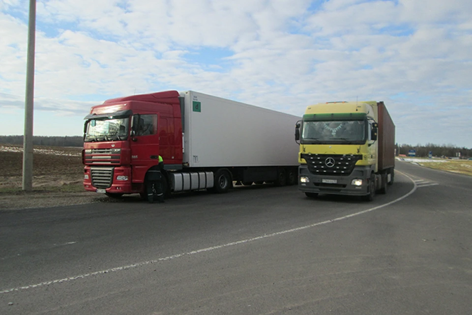 Белорусские дальнобойщики