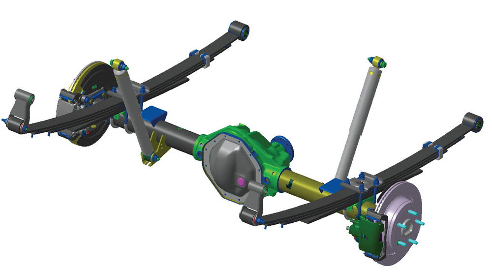Торсионная подвеска грузовых автомобилей