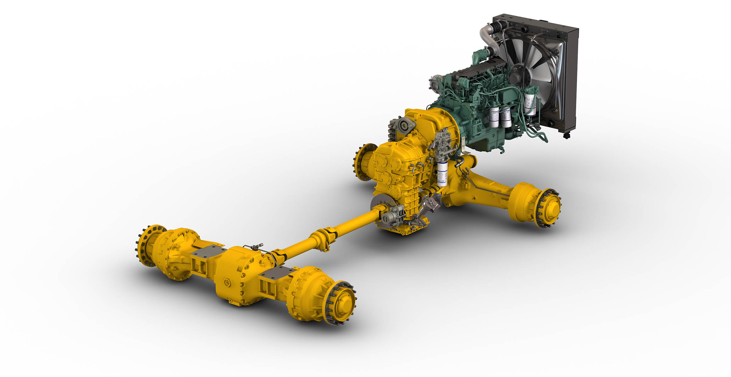 Volvo L350H ходовая