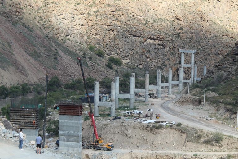 работы по строительству новых дорог