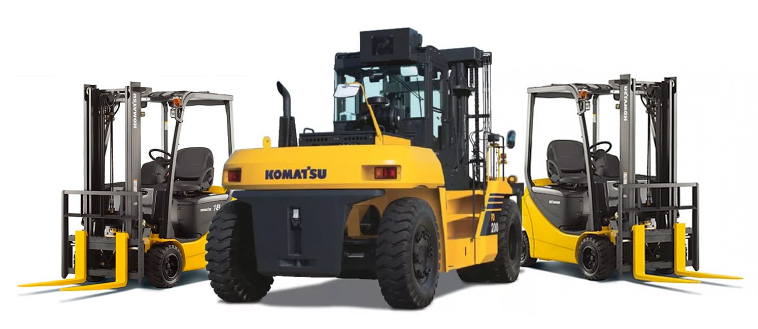 Бензиновые/газовые вилочные погрузчики Komatsu