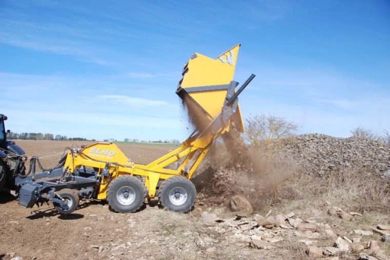 Камнеуборочная машина ELHO Scorpio 550