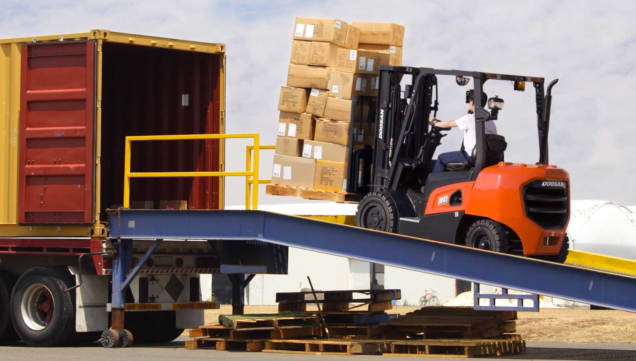 Вилочные погрузчики Doosan