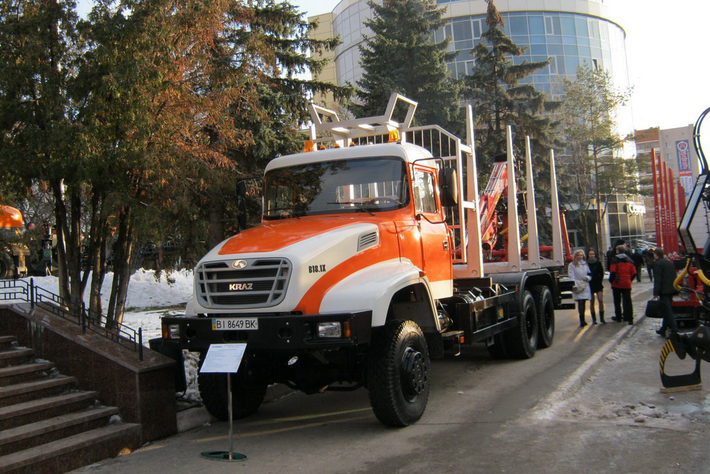 Сортиментовоз КрАЗ М16.1Х с манипулятором