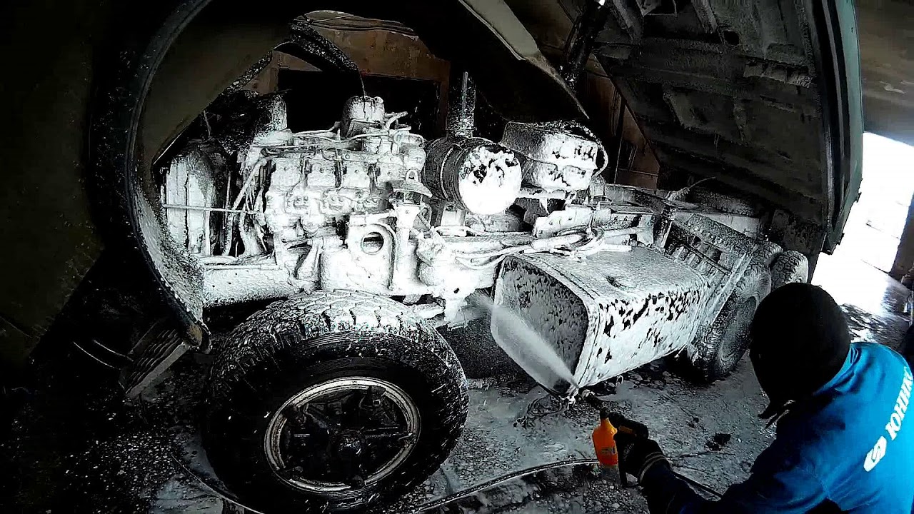 Мойка двигателя