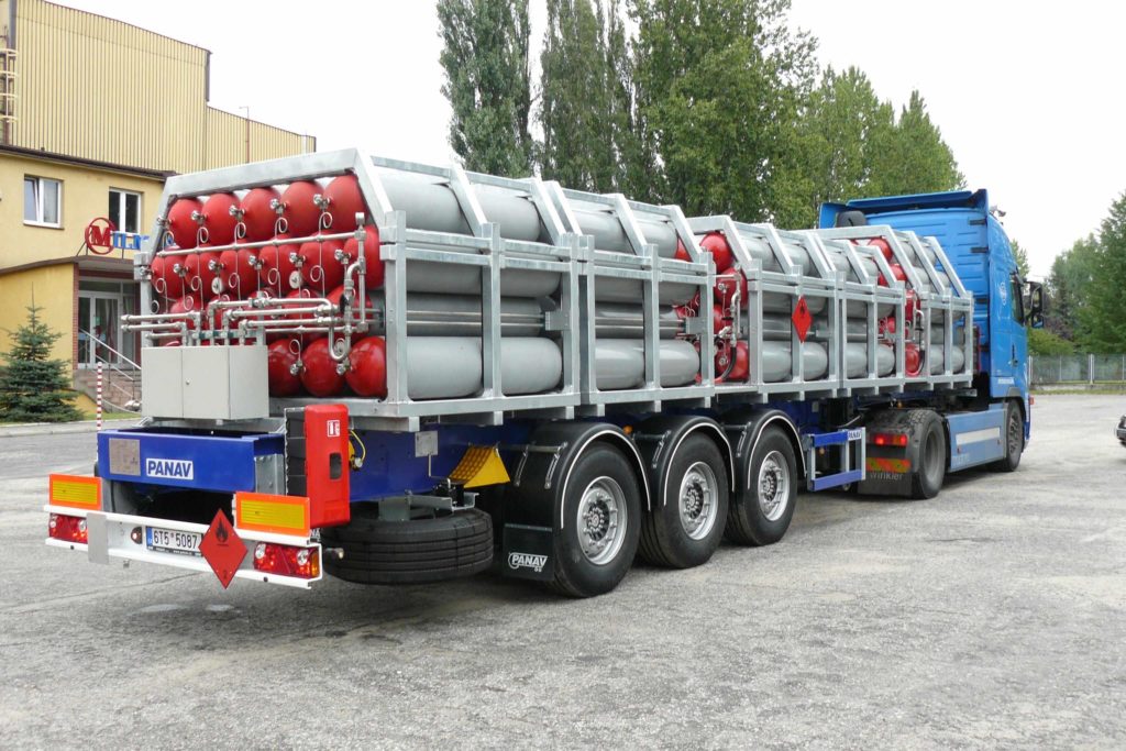 перевозка баллонов с газом