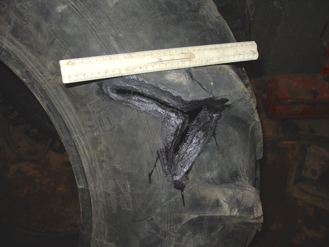 Ремонт шин для спецтехники