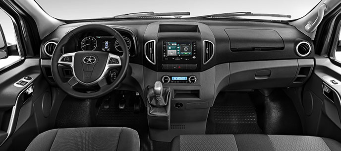 JAC Sunray из Казахстана, длиннобазный фургон