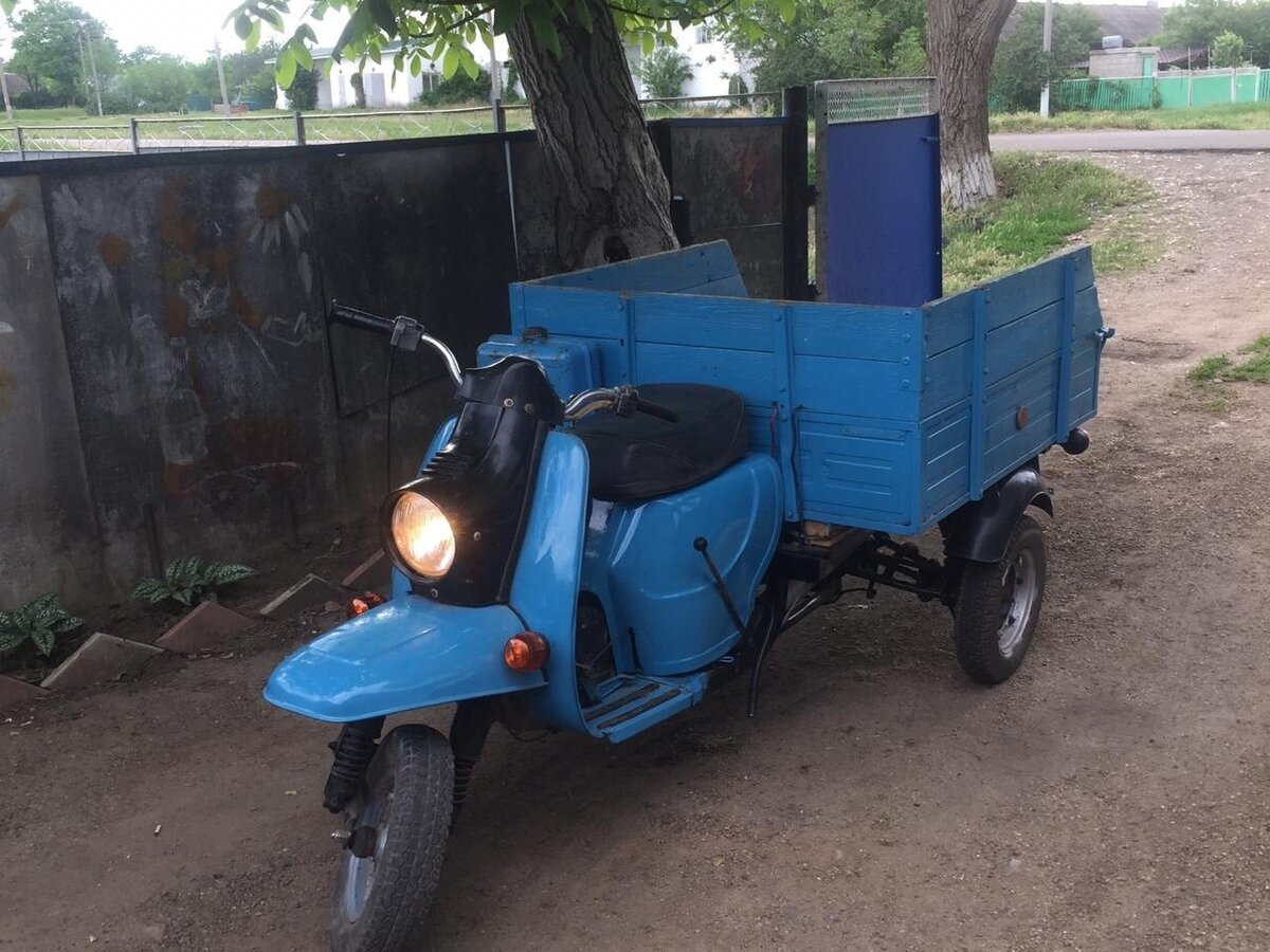 Грузовой мотороллер Муравей
