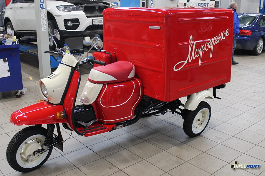 Грузовой мотороллер Муравей