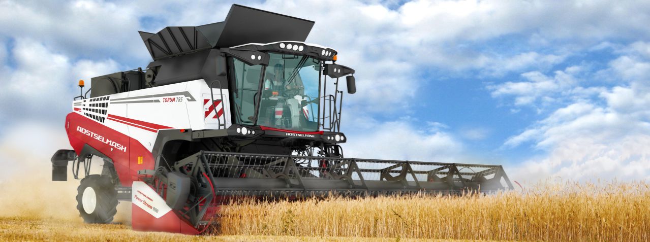 Зерноуборочный комбайн Torum-785