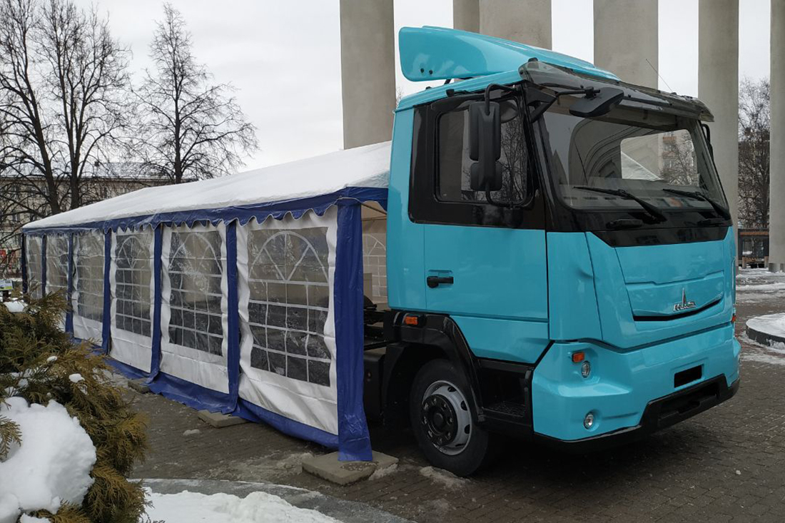 Электрогрузовик МАЗ-4381ЕЕ