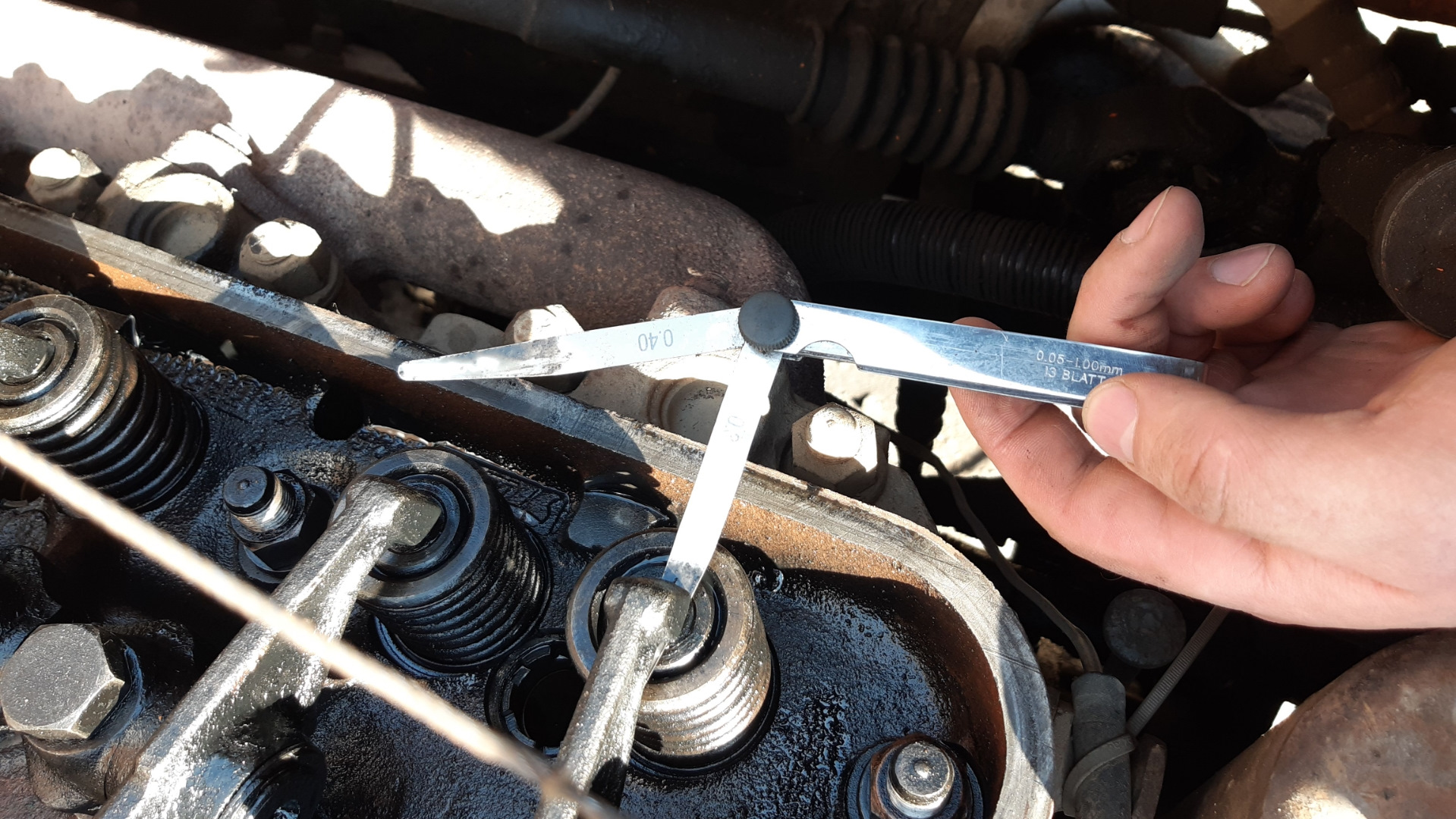 Тепловой зазор клапанов