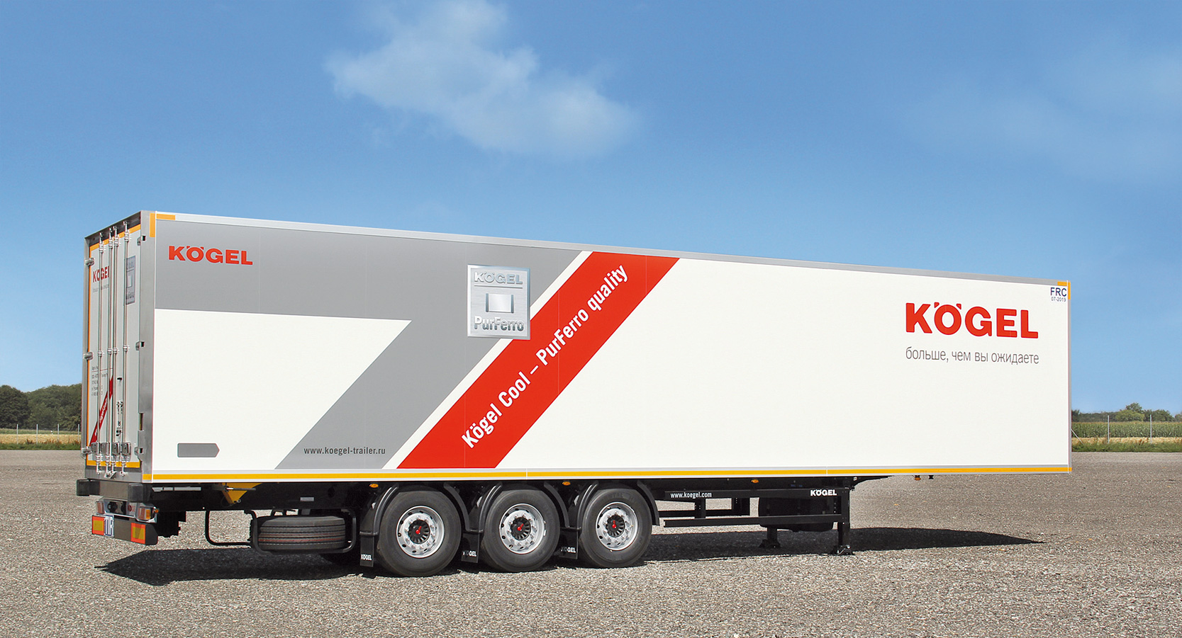  Полуприцепы Kögel в пути