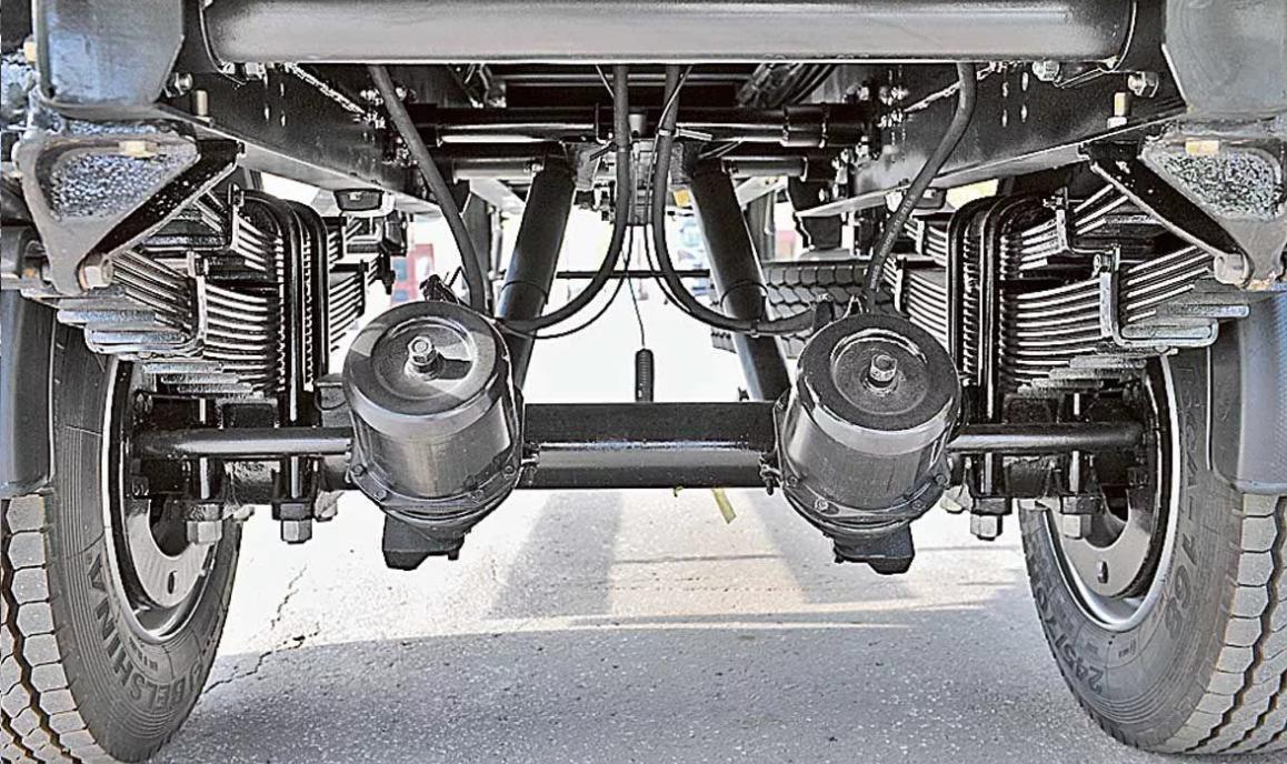 Торсионная подвеска грузовых автомобилей