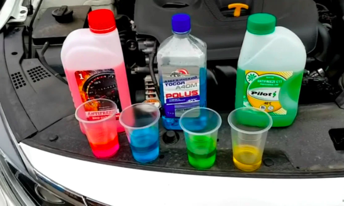 Антифриз - состав и разновидности