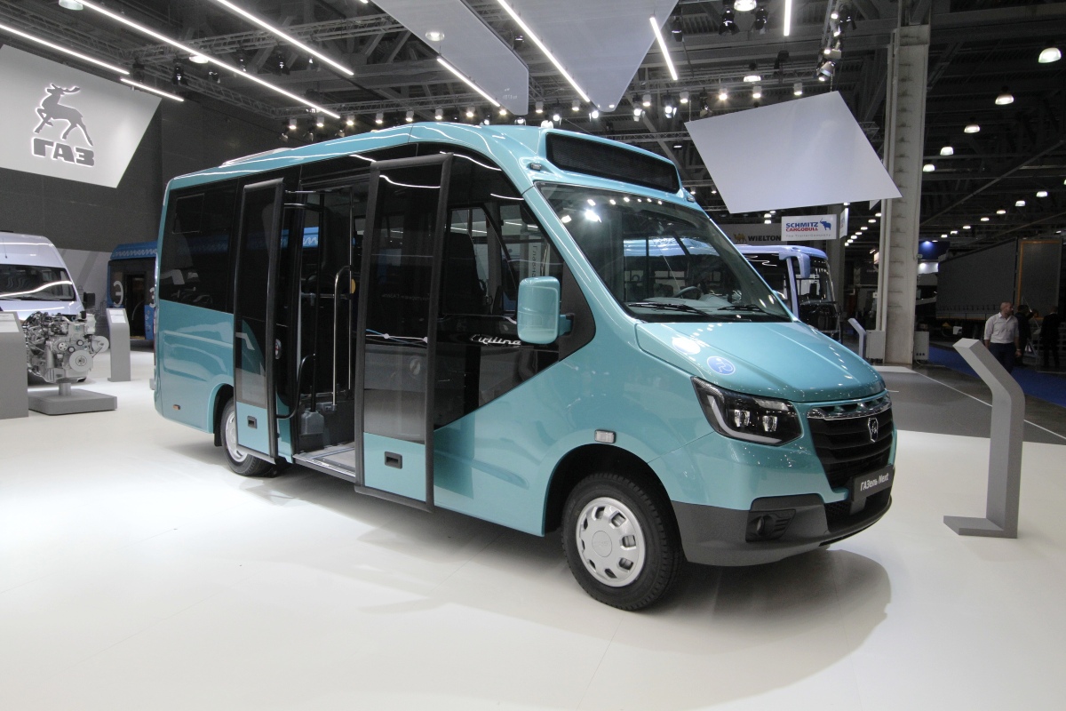 Низкопольная маршрутка Валдай Сити